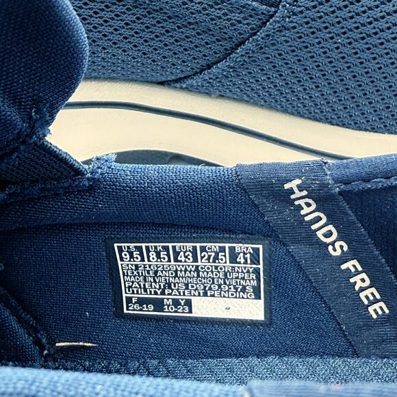 Skechers Mens Performance GO Walk Arch Fit Slip In Sneakers US 9.5 XW Blue NIB - Picture 13 of 13